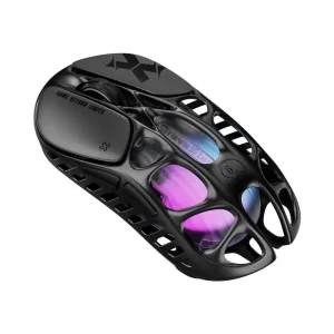 Миша GravaStar Mercury M2, BT/WL/USB-A, RGB, чорно-прозорий (GRAVASTARM2_XTAL_BLK) UA