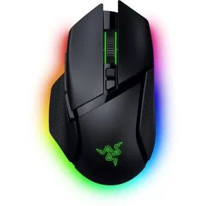 Миша Razer Basilisk V3 Pro 35K, RGB, USB-A/WL/BT, чорний (RZ01-05240100-R3G1) UA