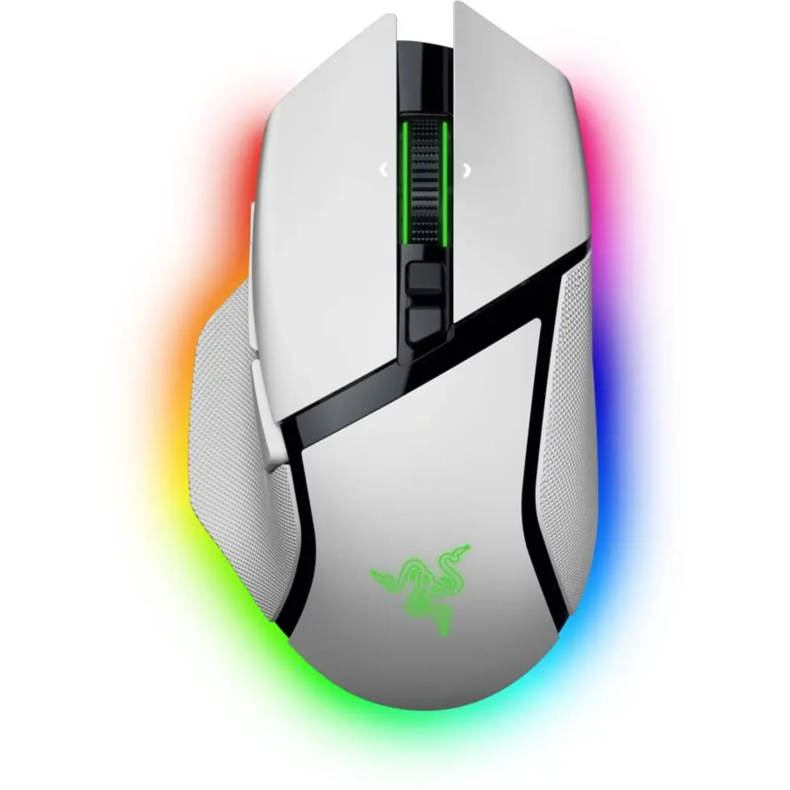 Миша Razer Basilisk V3 Pro 35K, RGB, USB-A/WL/BT, білий (RZ01-05240200-R3G1) UA
