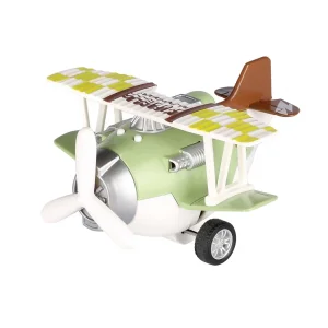 Самолет металический инерционный Same Toy Aircraft зеленый SY8016AUt-2 UA