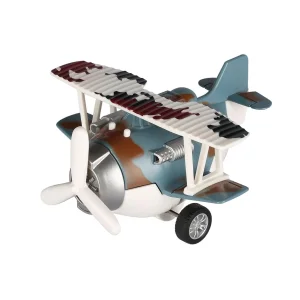 Самолет металический инерционный Same Toy Aircraft синий SY8016AUt-4 UA
