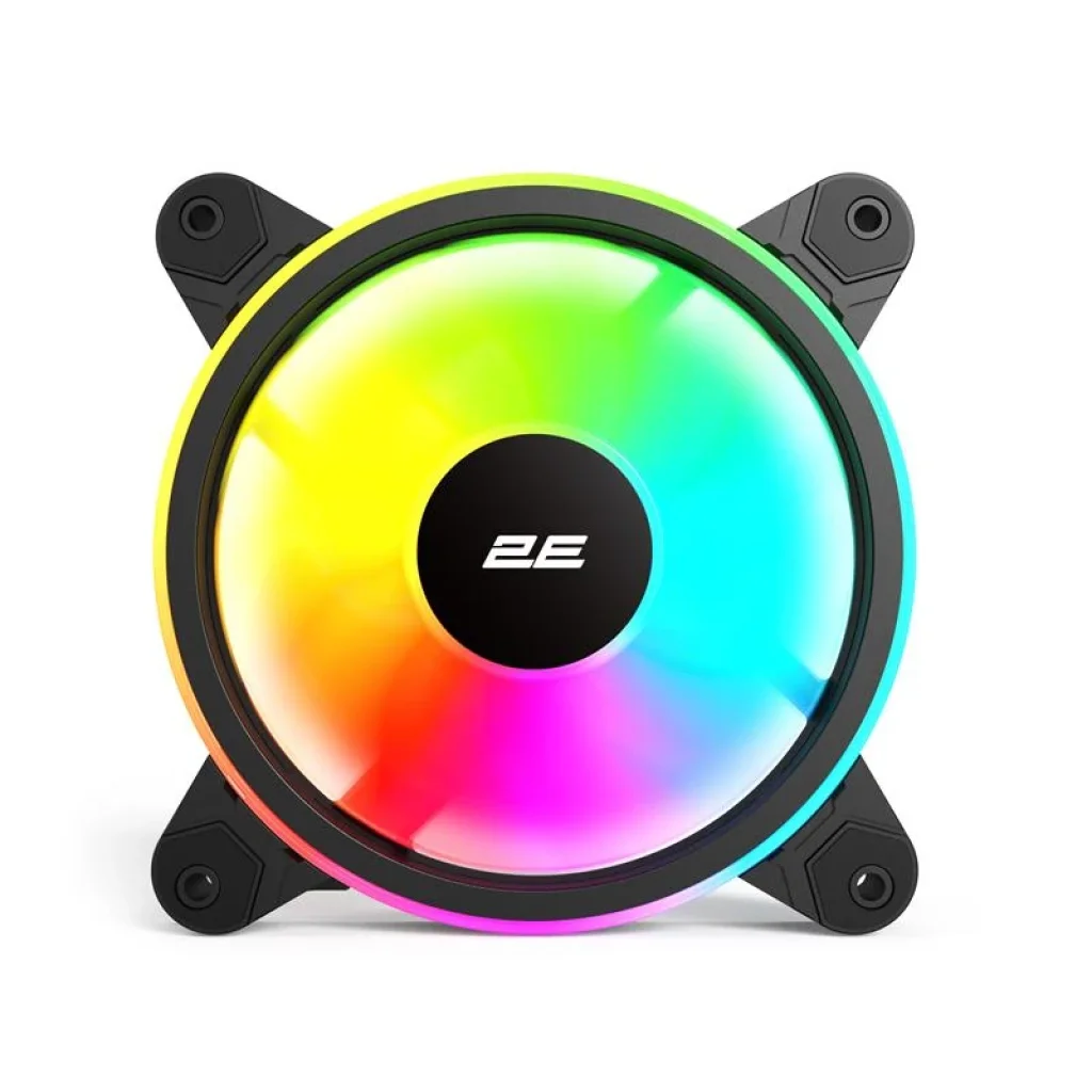Корпусний вентилятор 2E GAMING Air Cool ACF1206-ARGB 120мм 1200rpm 6pin 25dBa, 2E-ACF1206-ARGB UA
