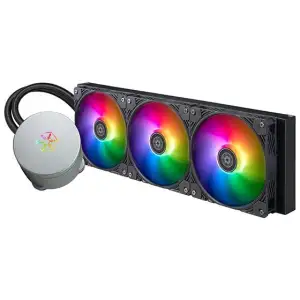 Система рідинного охолодження SilverStone IceMyst IM420-ARGB, LGA 1700, 2066, 2011, 1200, 115X, AM5, AM4, TDP350W, чорний, SST-IM420-ARGB UA