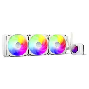 Система рідинного охолодження SilverStone Perma Frost Premium PF360W-ARGB-V2, LGA1700, 2066, 2011, 1200, 115x, AM5, AM4, FM1, FM2, TDP300W, білий, SST-PF360W-ARGB-V2 UA