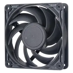 Корпусний вентилятор SilverStone Vista VS120B, 120мм, 2000rpm, 4pin PWM, 30.6dBa, чорний, SST-VS120B UA