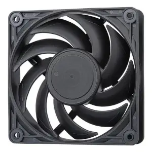 Корпусний вентилятор SilverStone Vista VS120B-F, 120мм, 1500rpm, 3pin, 23.1dBa, чорний, SST-VS120B-F UA