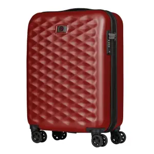 Чемодан пластиковый Wenger, Lumen 20", малый, 4 колеса, (красный) UA