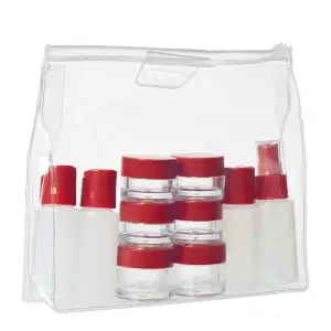 Набір ємностей для путешетвій Wenger, Bottle Set 10 psc, прозорий UA