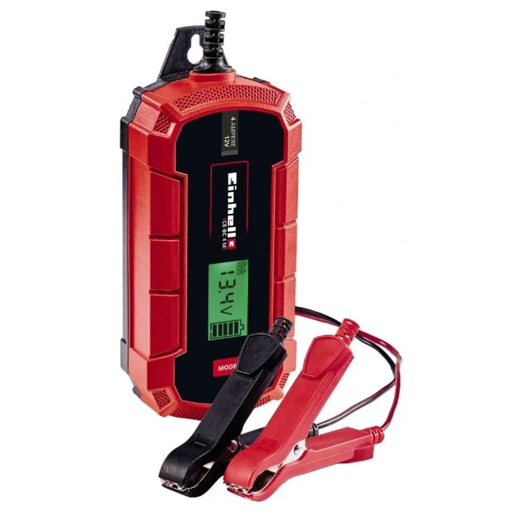 Зарядний пристрій Einhell CE-BC 4 M, 12В, 3-120Аг, макс 4А, мікропроц контроль, 1002225 UA