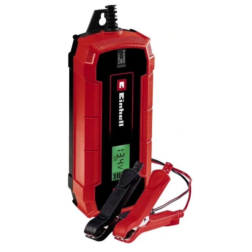 Зарядний пристрій Einhell CE-BC 5 M, 12В, 3-120Аг, макс 5А, LiFePO4, 1002251 UA