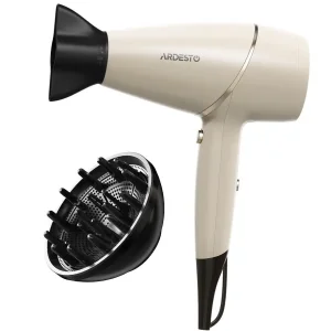 Фен Ardesto Pearl Cream HD-Y701PERL, 1750-2100Вт, 3 швидкості, 3 темп.режими, бежевий UA