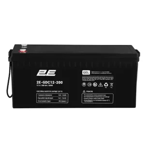Акумуляторна батарея 2E GDC, 12В, 200А•год, GEL (2E-GDC12-200) UA