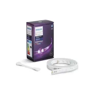 Лента светодиодная умная Philips Hue Plus, 0.5W(20Вт), 2000K-6500K, RGB, ZigBee, Bluetooth, диммирование, удлинитель, 1м, 929002269210 UA
