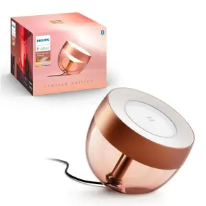 Світильник настільний розумний Philips Hue Iris, 2000K-6500K, RGB, ZigBee, Bluetooth, димування, мідний, 929002376801 UA
