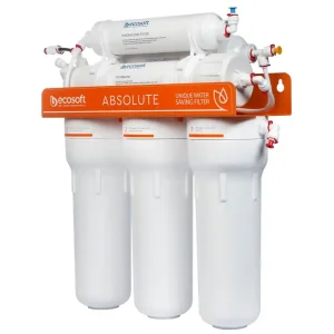 Фільтр зворотного осмосу Ecosoft Absolute з мінералізатором, мембрана 75gpd DuPont, дренаж 1:1 (MO675MECO) UA