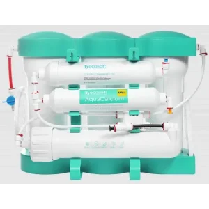 Фільтр зворотного осмосу Ecosoft P’URE AQUACALCIUM Mint, мембрана 75gpd DuPont, картридж AquaCalcium збагачує мінералами, дренаж 1:1 (MO675PUREMACECO) UA