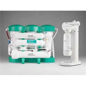 Комплект фільтру зворотного осмосу Ecosoft P’URE AQUACALCIUM Mint з сифоном для газування води ARDESTO, білий (MO675PUREMACECO-SMW-02W) UA