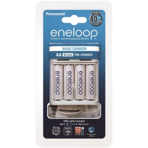 Зарядний пристрій Panasonic Basic USB Charger + eneloop 4AA 1900 mAh UA