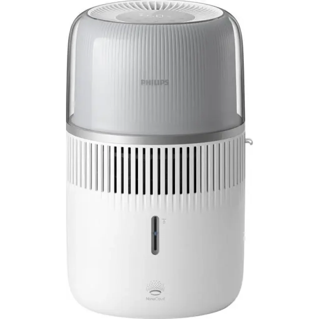 Зволожувач повітря Philips традиційне зволоження Series 5000, 56м2, 4.5л, 400мл/г, електр. кер-ння, режим сну, нічник, білий (HU5710/00) UA