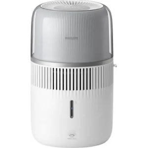 Зволожувач повітря Philips традиційне зволоження Series 5000, 56м2, 4.5л, 400мл/г, електр. кер-ння, режим сну, нічник, білий (HU5710/00) UA