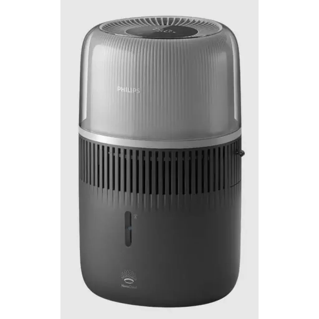 Зволожувач повітря Philips традиційне зволоження Series 5001, 56м2, 4.5л, 400мл/г, електр. кер-ння, режим сну, нічник, темно-сіний (HU5710/03) UA