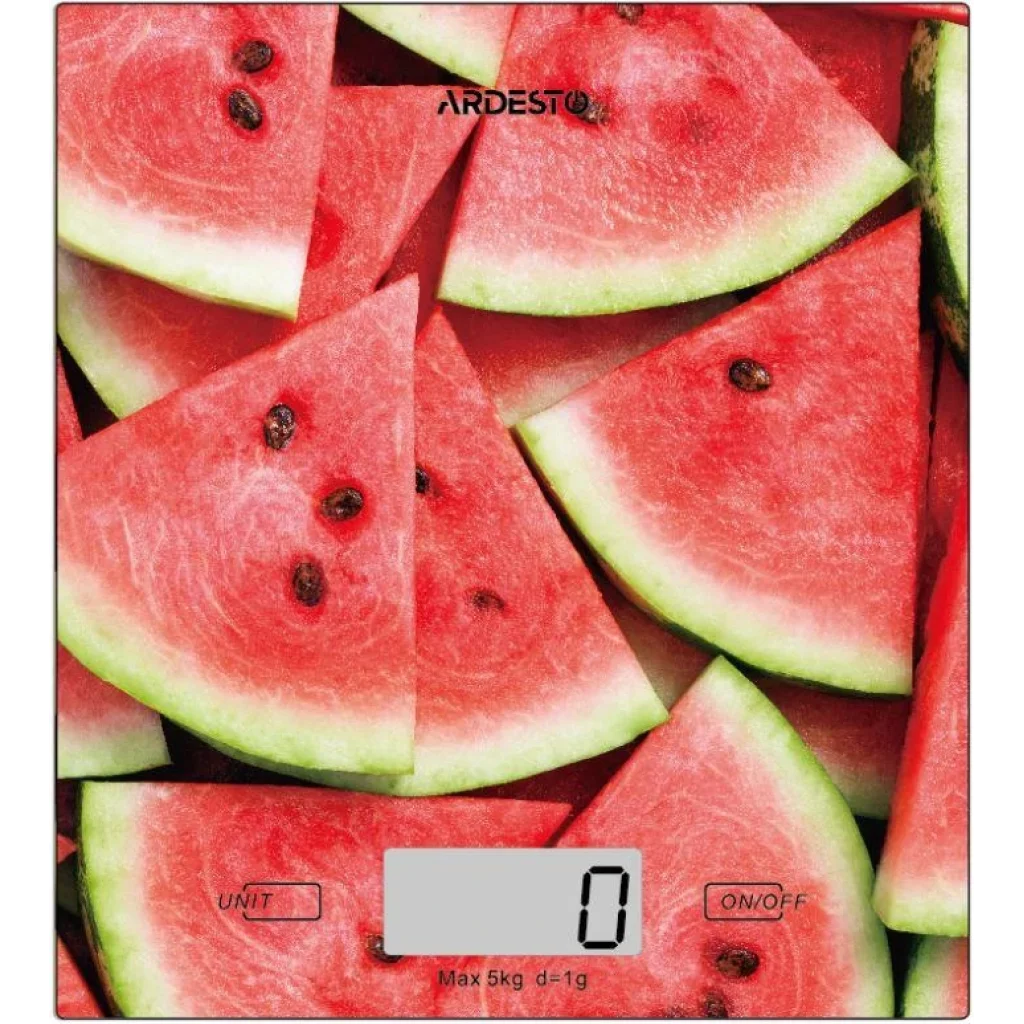 Ваги кухонні Ardesto SCK-893WATERMELON макс. вага 5 кг/різноцвіт UA