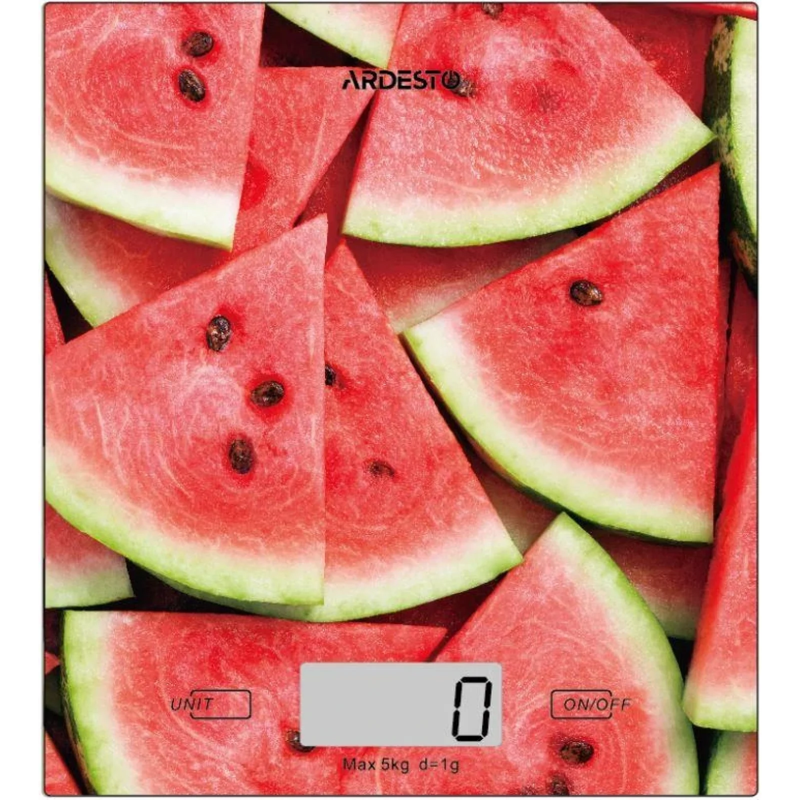 Весы кухонные Ardesto SCK-893WATERMELON макс. вес 5 кг/разноцвет UA