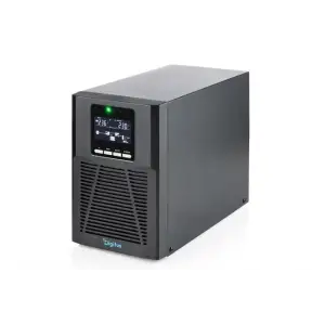 Джерело безперебійного живлення DIGITUS 1000VA/1000W, Tower, LCD, RJ45, RS232, USB, 8xC13 (DN-170130) UA