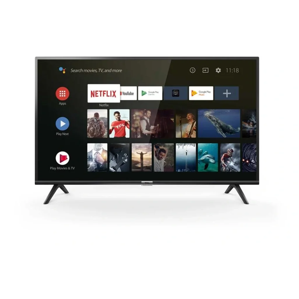 Телевізор 32 LED HD TCL 32ES560 Smart, Android, Black UA