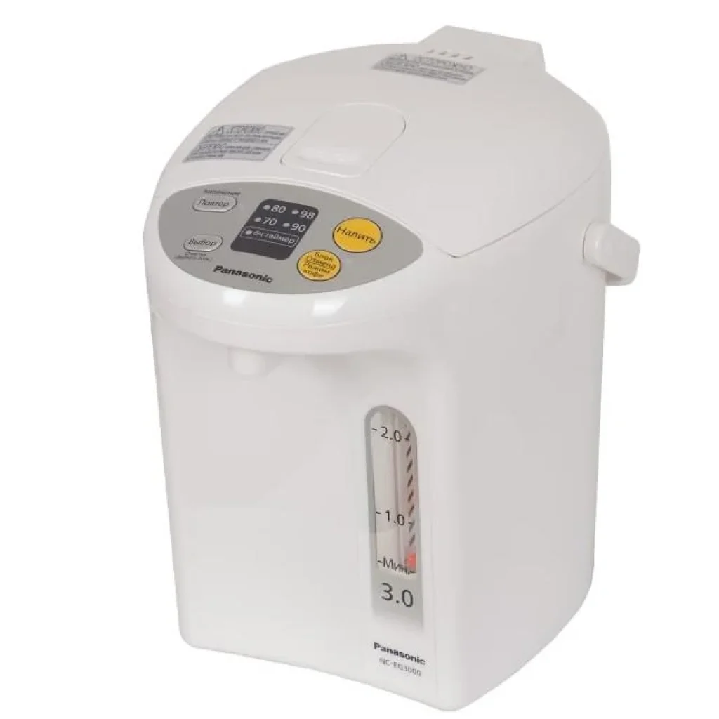 Термопот Panasonic 3л, пластик, білий, NC-EG3000WTS UA