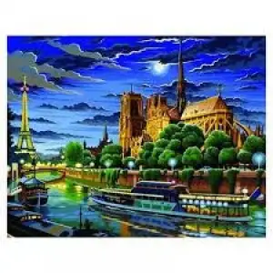Набір для творчості Sequin Art PAINTING BY NUMBERS SENIOR Париж SA0424 UA
