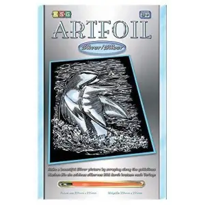 Набір для творчості Sequin Art ARTFOIL SILVER Dolphin SA0608 UA