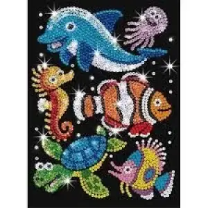 Набір для творчості Sequin Art RED Aqua Buddies Sealife SA0908 UA