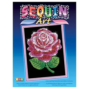 Набор для творчества Sequin Art BLUE Red Rose SA1001 UA