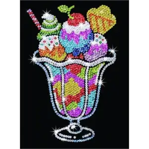 Набір для творчості Sequin Art BLUE Ice Cream Sundae SA1305 UA