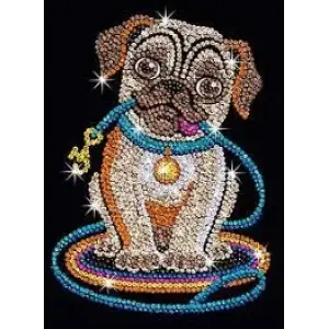 Набір для творчості Sequin Art RED Lily Pug SA1502 UA