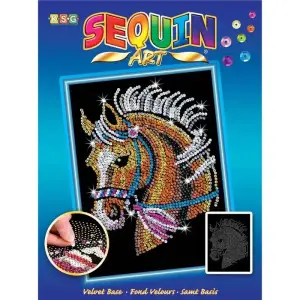 Набір для творчості Sequin Art BLUE Horse SA1517 UA