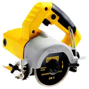Плиткоріз електричний DeWALT 1300Вт 13000об/хв диск 110мм глибина різу 34мм 3кг без АКБ та ЗП (DWC410) UA