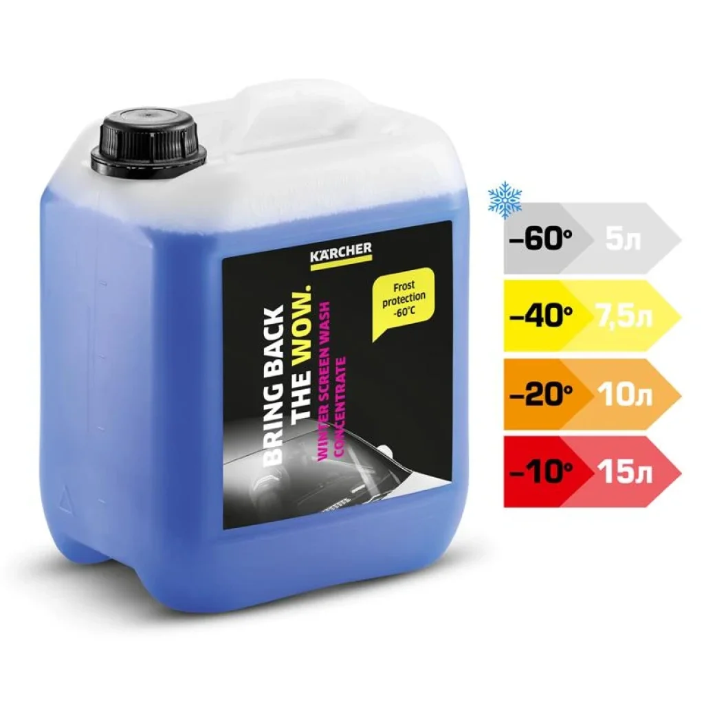 Склоочисник зимовий Karcher RM670 5л, 5кг (концентрат -60°С), 6.296-109.0 UA