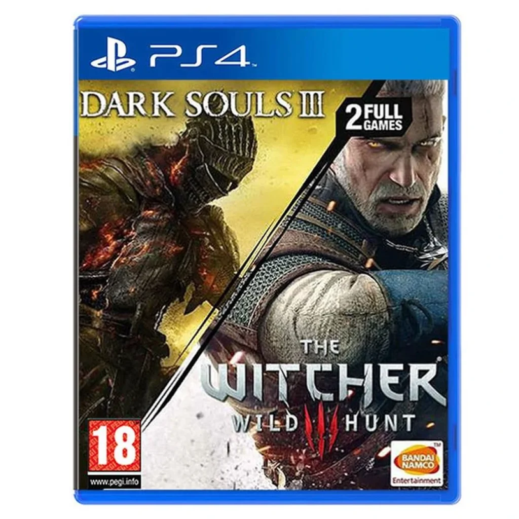 Игра PS4 Dark Souls 3 / The Witcher 3 Wild Hunt [Blu-ray диск], 3391892002294 UA
