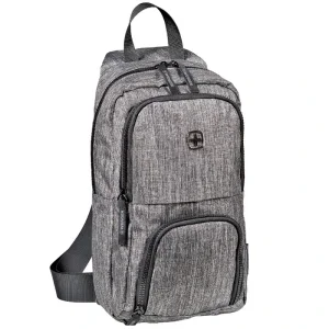 Рюкзак-слінг, Wenger Console Cross Body Bag, сірий, 605029 UA