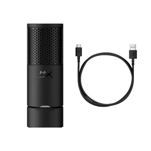 Мікрофон геймінговий HyperX SoloCast 2, Omni, USB-A, 2м, NGenuity, Black (AR0A0AA) UA