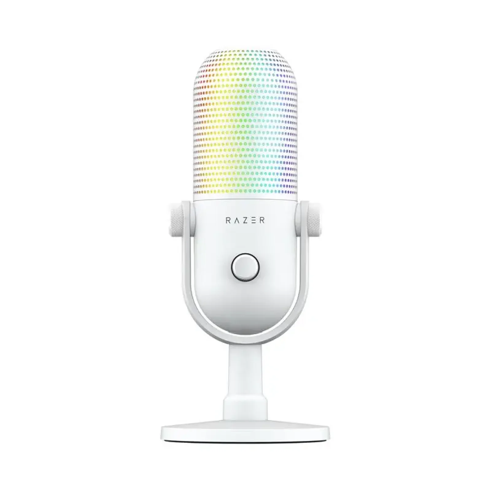 Мікрофон геймінговий Razer Seiren V3 Chroma, Uni, RGB, USB-A, 2м, білий (RZ19-05060200-R3M1) UA