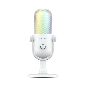 Мікрофон геймінговий Razer Seiren V3 Chroma, Uni, RGB, USB-A, 2м, білий (RZ19-05060200-R3M1) UA