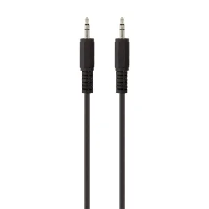 Кабель jack 3.5 > jack 3.5 (M/M) Belkin 1м, чорний, F3Y111BF1M-P UA