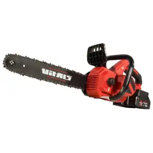 Пила цепная аккумуляторная Vitals AKZ 3640sx BL Kit BL 36В(18+18) акб 2х4А·ч шина 40см 8.6м/с 5.8кг (241132) UA