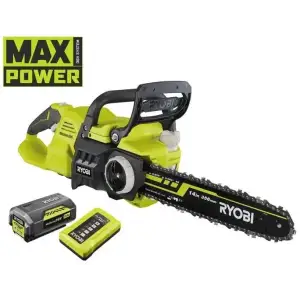 Пила ланцюгова акумуляторна Ryobi Max Power RY36CSX35A-150 36В 35см 1х5А·год ЗП 4кг (5133004596) UA