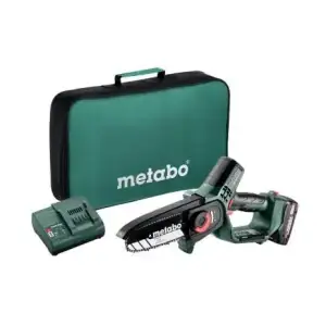 Пила ланцюгова акумуляторна Metabo MS 18 LTX 15 18В 1х2А·год шина 15см 5м/сек 2кг (600856500) UA