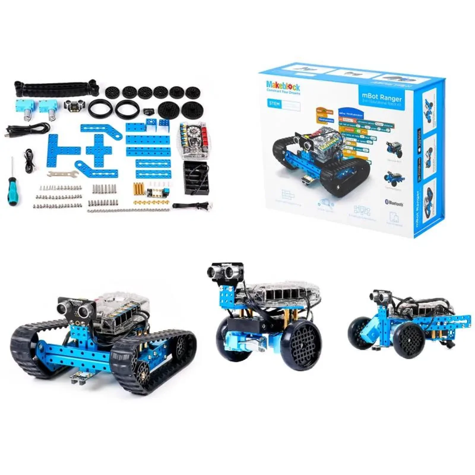 Робот-конструктор Makeblock mBot Ranger BT, 09.00.92 UA