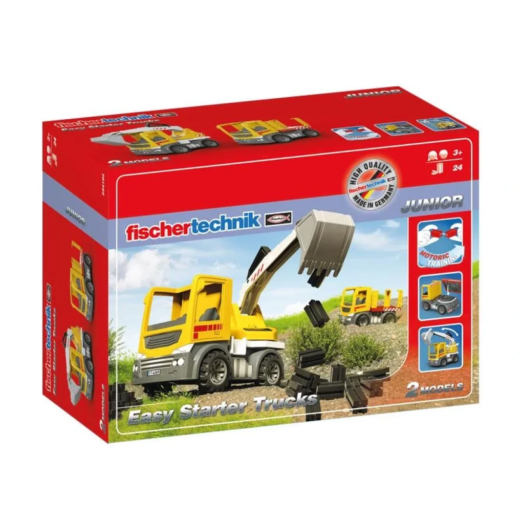 Конструктор fisсhertechnik JUNIOR Easy Starter Вантажівки UA